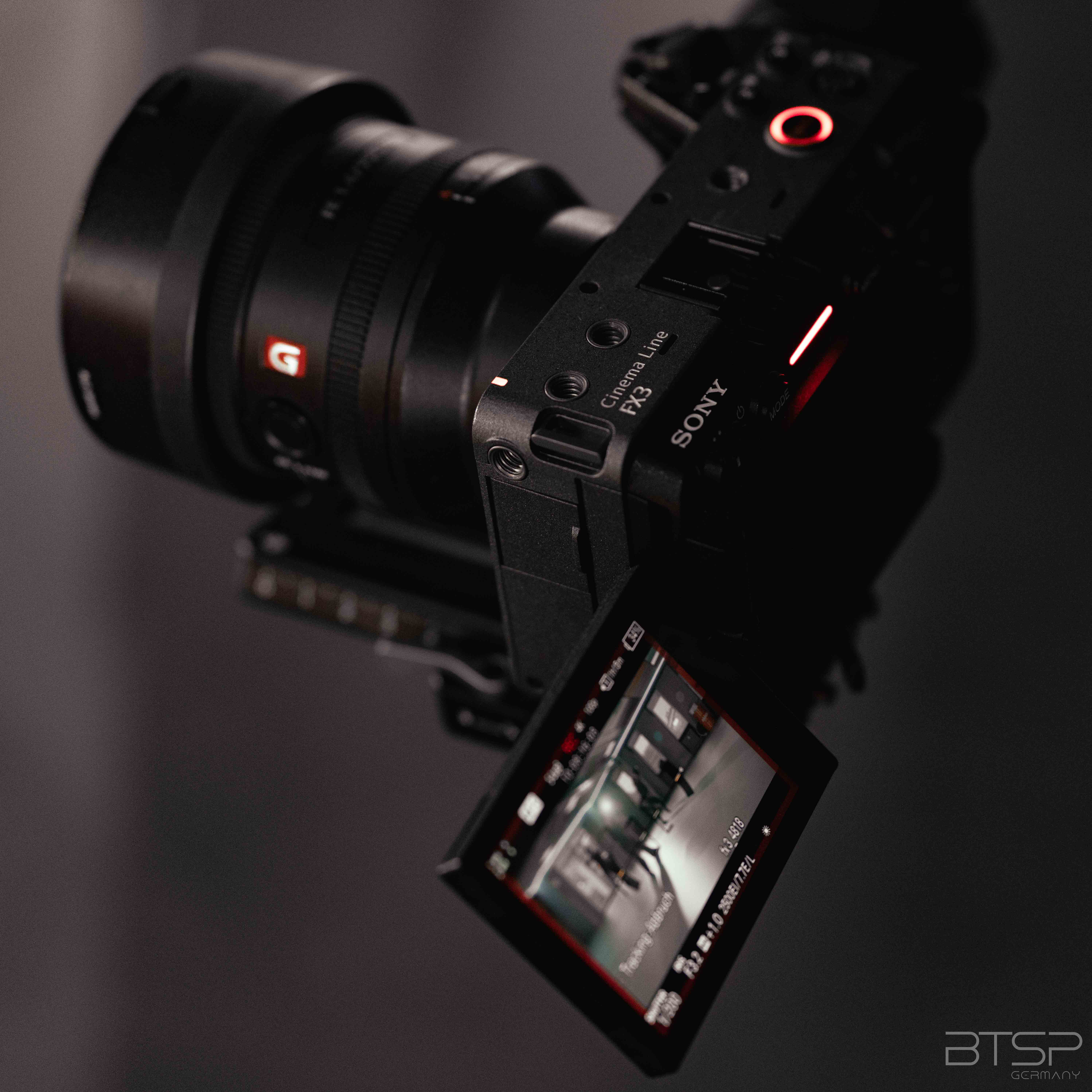 Sony Kamera im Einsatz bei einer BTSP Produktion