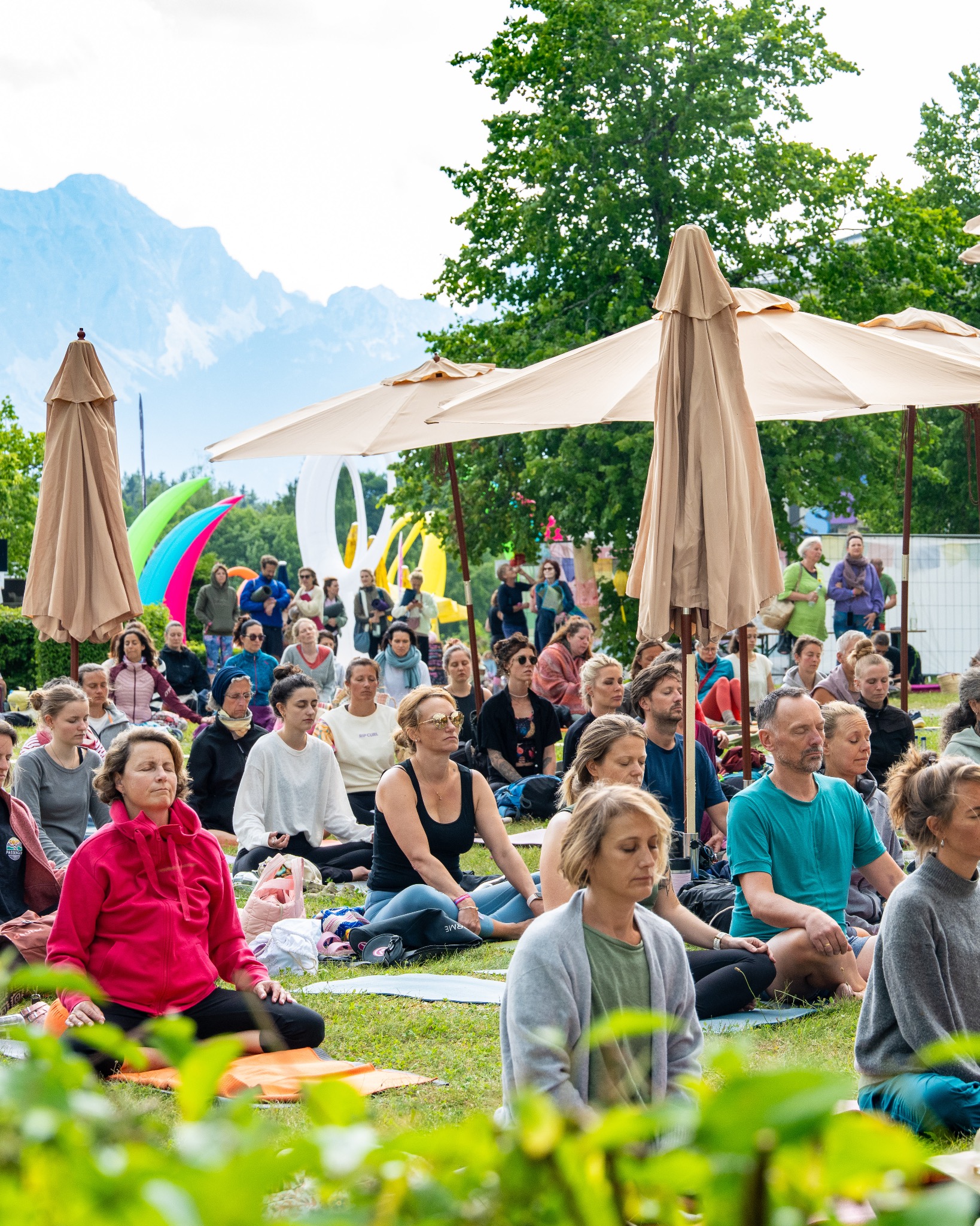 Om am See – Festivalatmosphäre am See